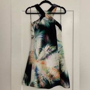 Sandro skater dress with cross front straps. Size 2 US.